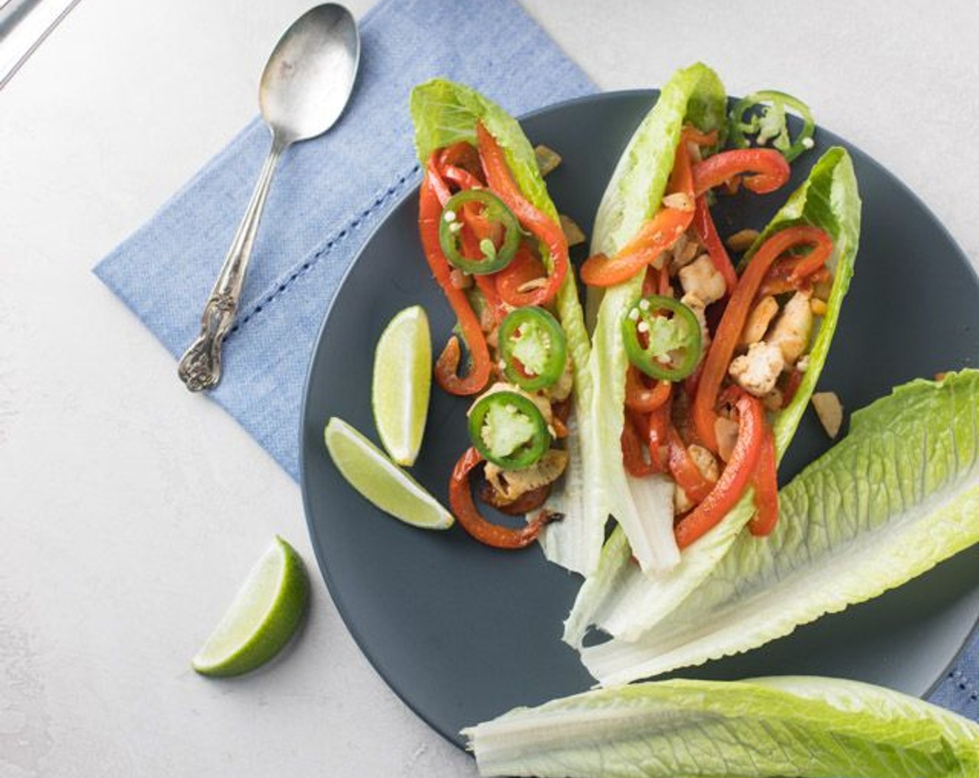 Chestnut Chicken Fajita Boats