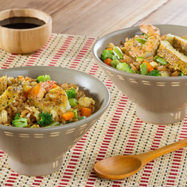 Rice with Chicken and Shrimp Recipe | SideChef