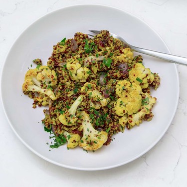 Roasted Cauliflower and Quinoa Salad Recipe | SideChef