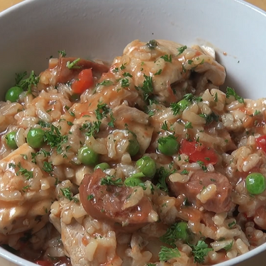 Easy Chicken and Chorizo Risotto Recipe | SideChef