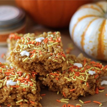 Pumpkin Spice Latte Krispie Treats Recipe | SideChef