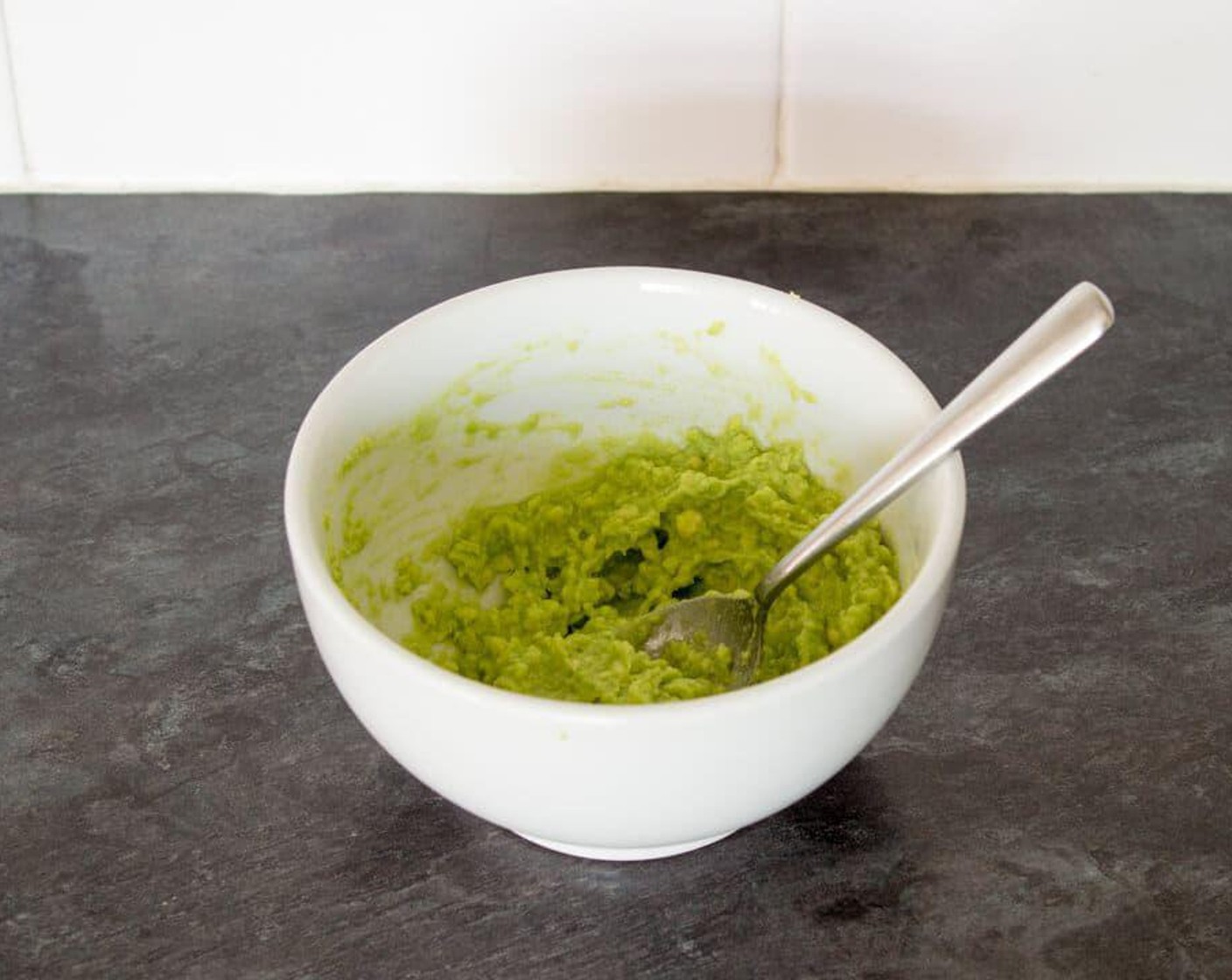 step 1 Slice the Avocado (1) in half & remove the stone. Scoop out all the flesh and place it into a small bowl. Add the juice from Lemon (1) and a small amount of salt. Give it a good mix, it should make an almost ‘paste’ spread.