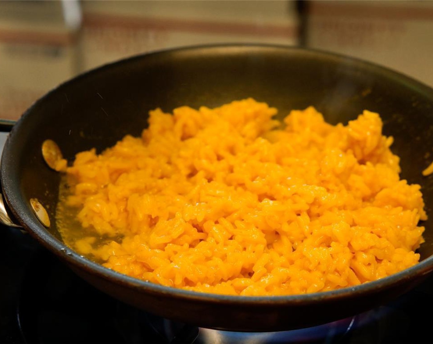 step 3 Bring 1 1/4 cups of water to a boil in a medium saucepan. Add in the Bamboo Rice (1/2 cup) and bring water back to a boil. Stir, cover, and reduce heat to low. Simmer 12-15 minutes. When rice is done, fluff with fork, cover and set aside.