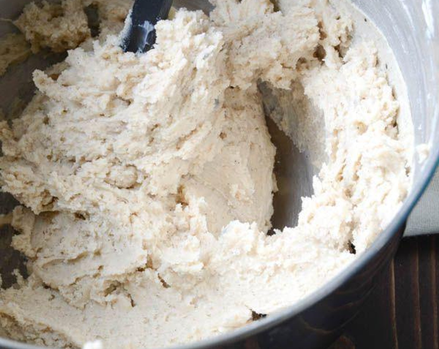 step 6 Add the flour to the butter mixture and beat on low speed until incorporated, scraping down sides of bowl as necessary.