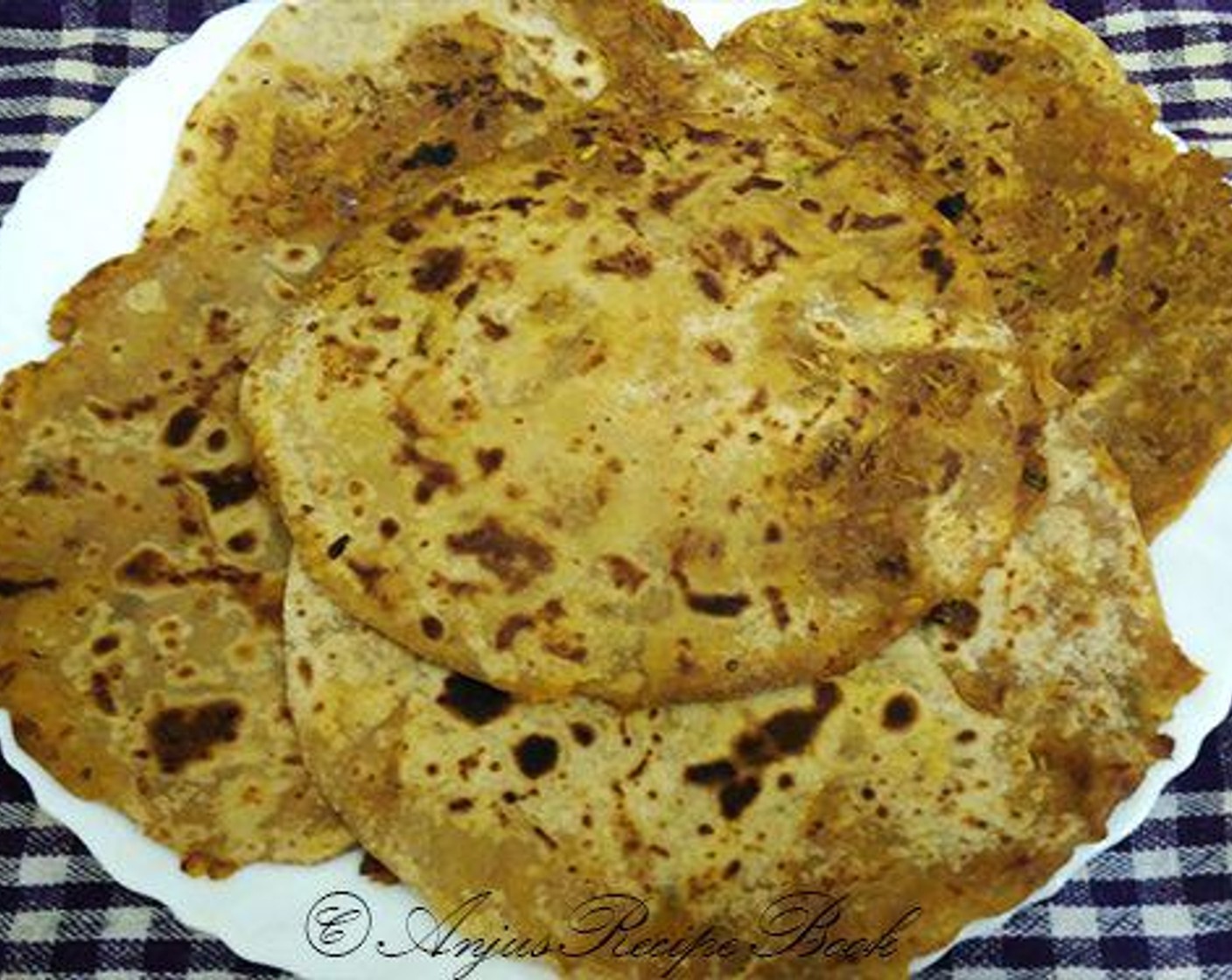 Minced Meat Paratha