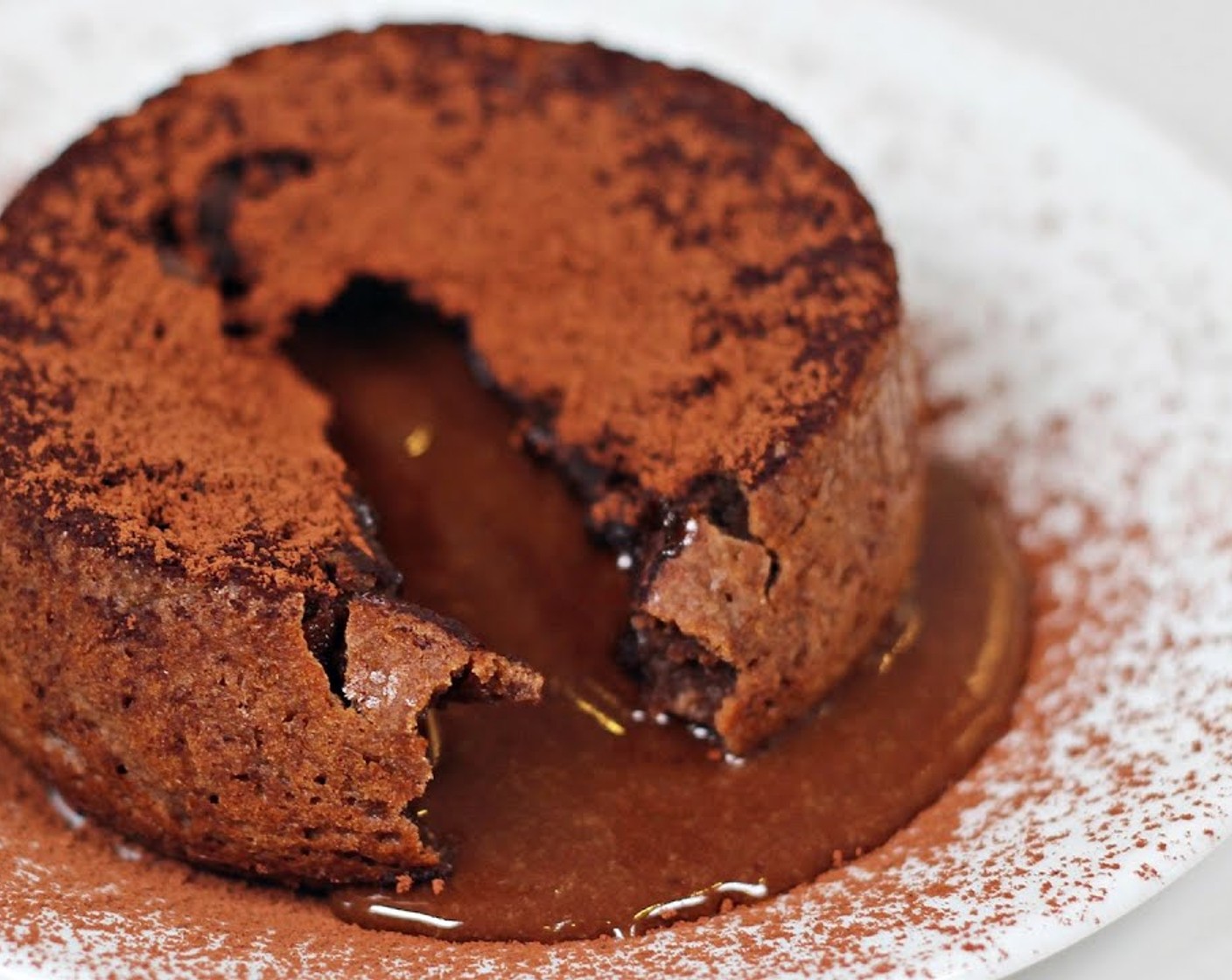 Air Fryer Milo Lava Cake