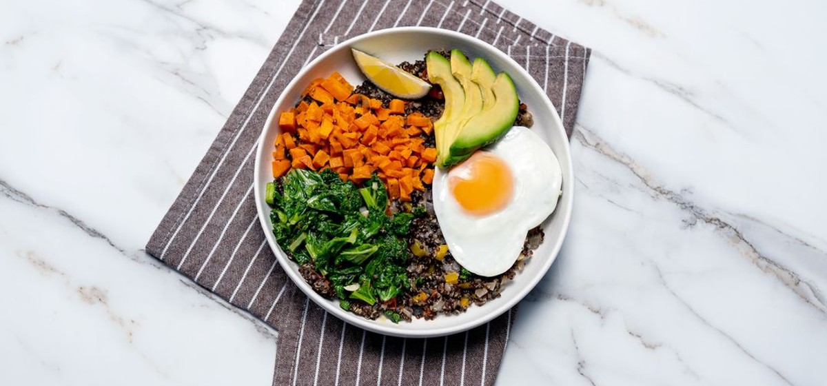 Sweet Potato and Kale Power Bowl Recipe SideChef