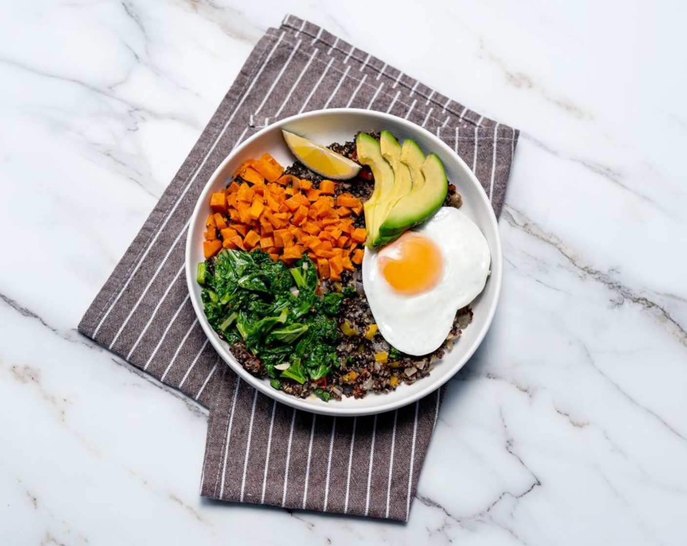 Sweet Potato and Kale Power Bowl