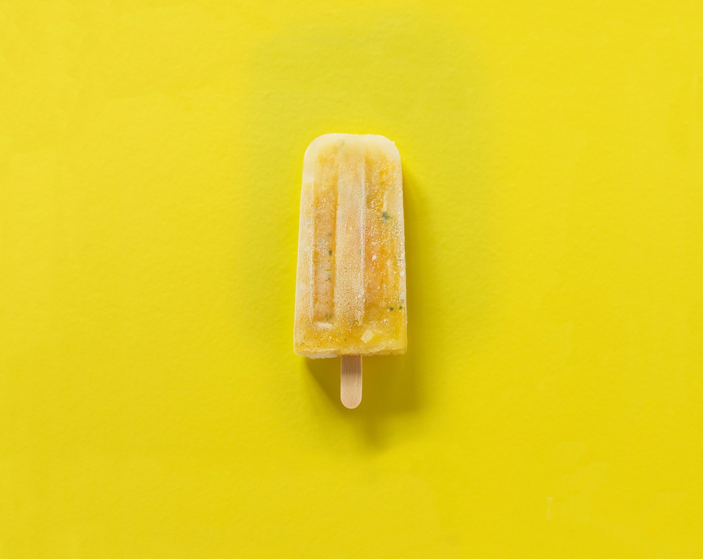 Buttercup Ginger Mango Mint Popsicle