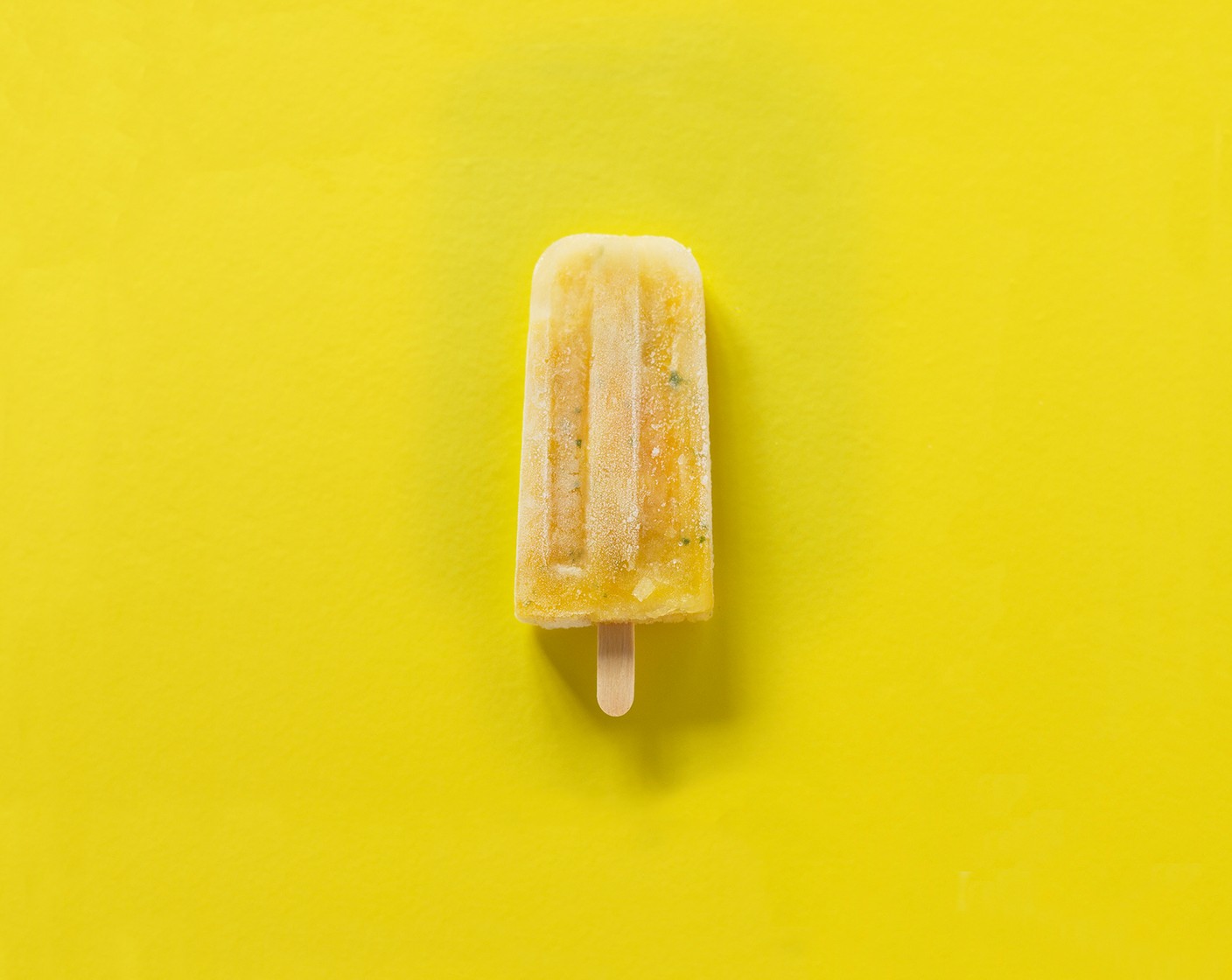 Buttercup Ginger Mango Mint Popsicle