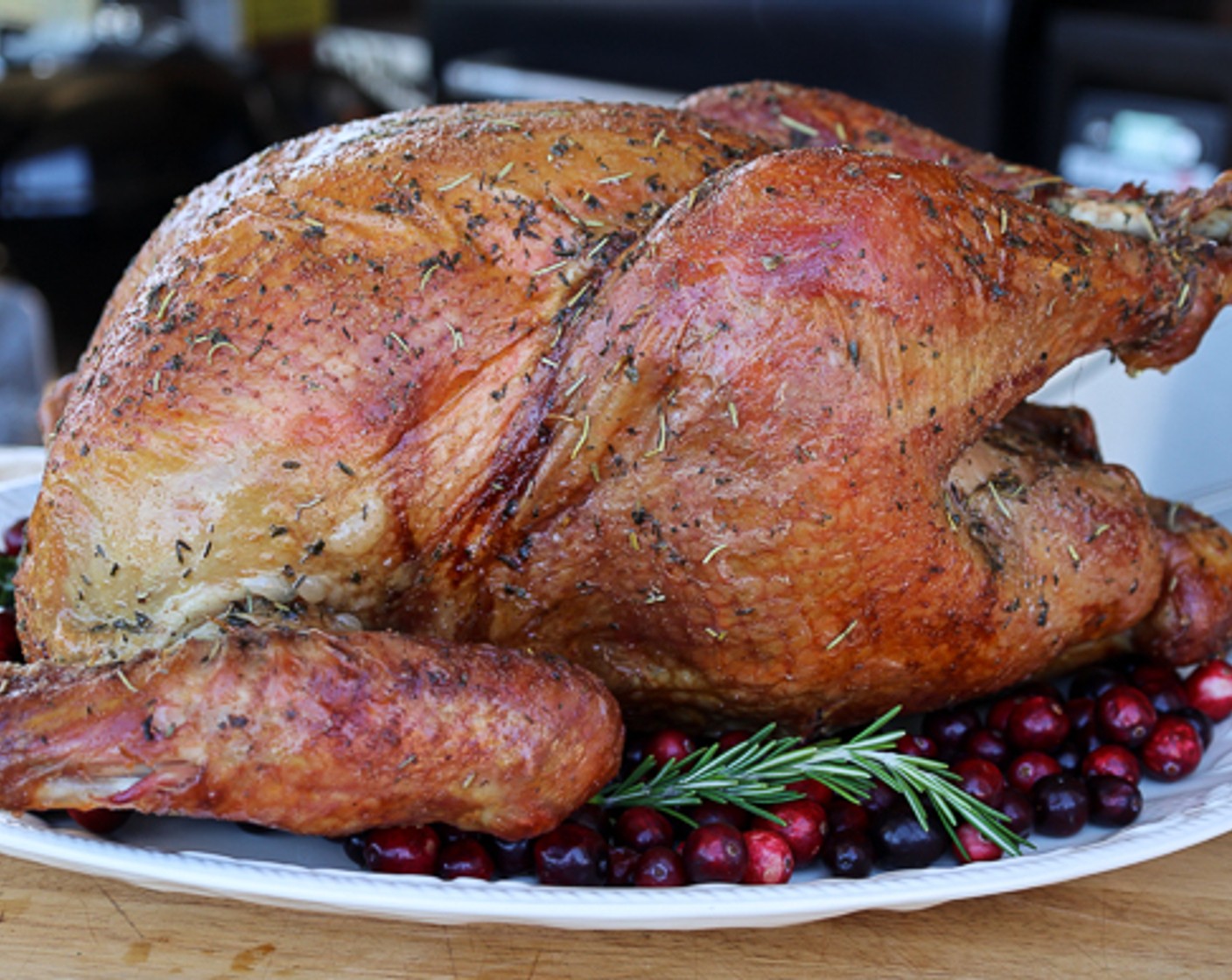 Butter and Herb Smoked Turkey