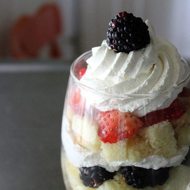 Mini Fruit Fluff Trifles Recipe | SideChef