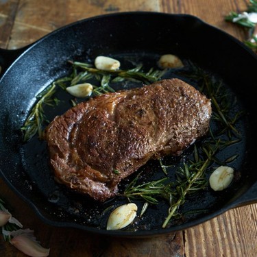 Cast Iron Skillet Steak Recipe | SideChef