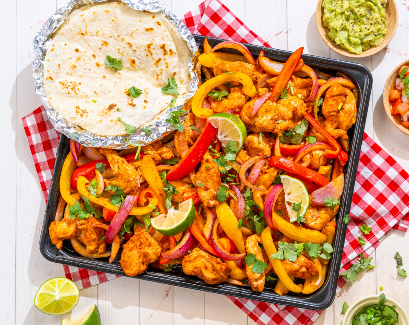 Sheet Pan Chicken Fajitas