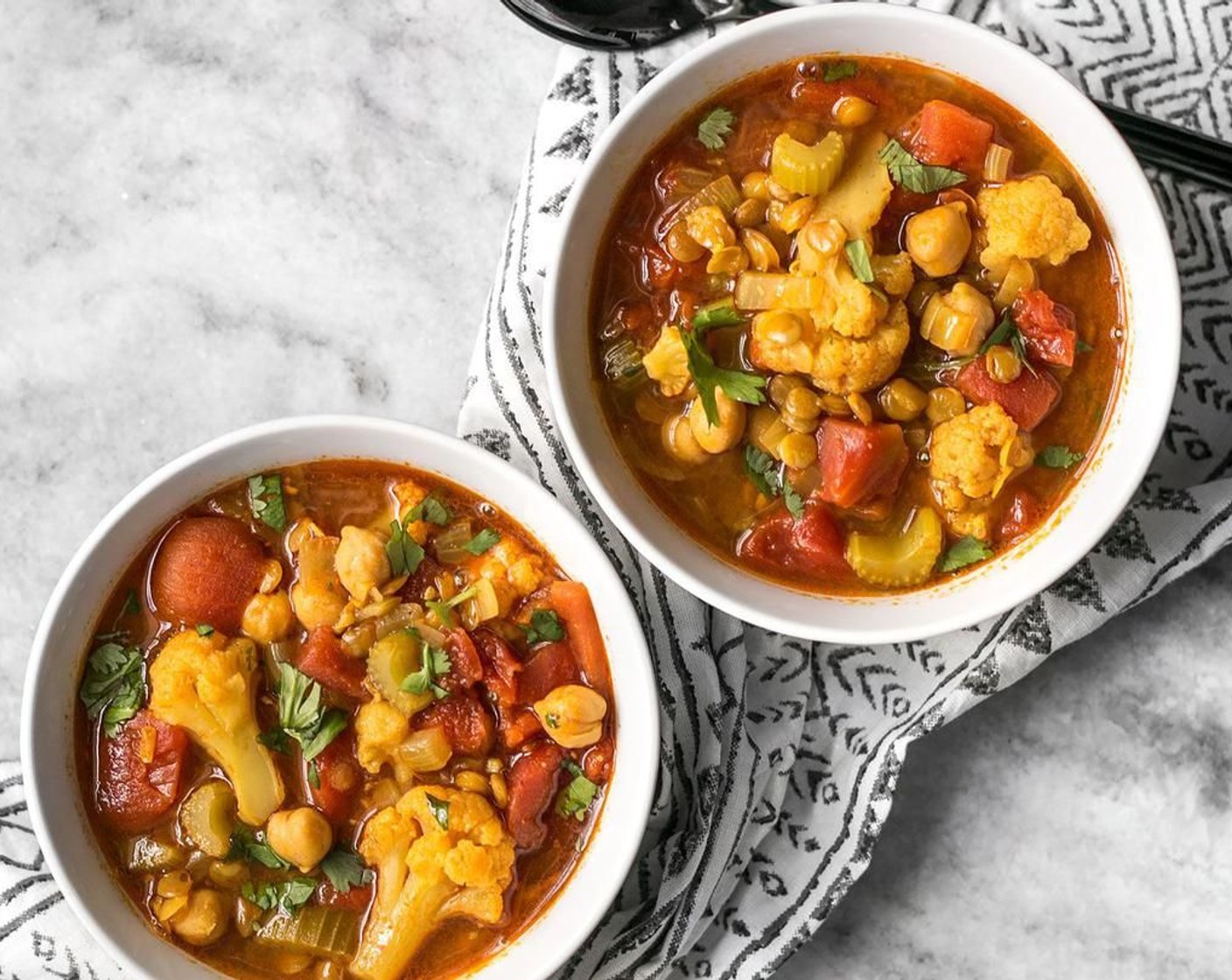 Moroccan Lentil and Vegetable Stew