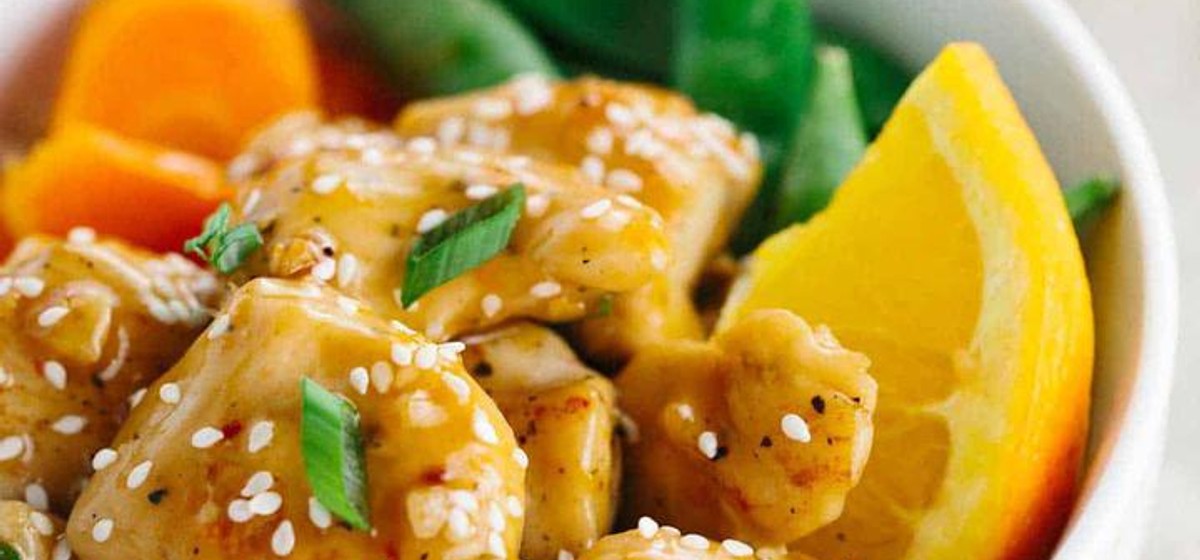 One Pan Chinese Orange Chicken Recipe SideChef
