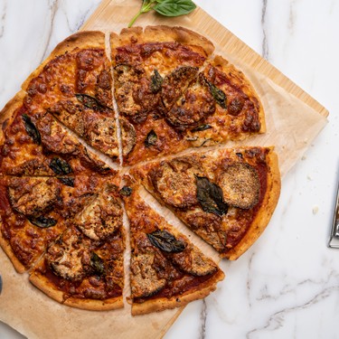 Gluten-Free Eggplant Parmigiana Pizza Recipe | SideChef