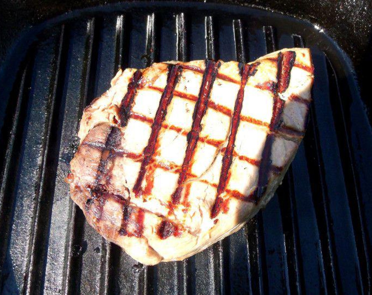 step 2 Grill to desired doneness. When done, brush generously with Hoisin Sauce (to taste) and broil until caramelized.