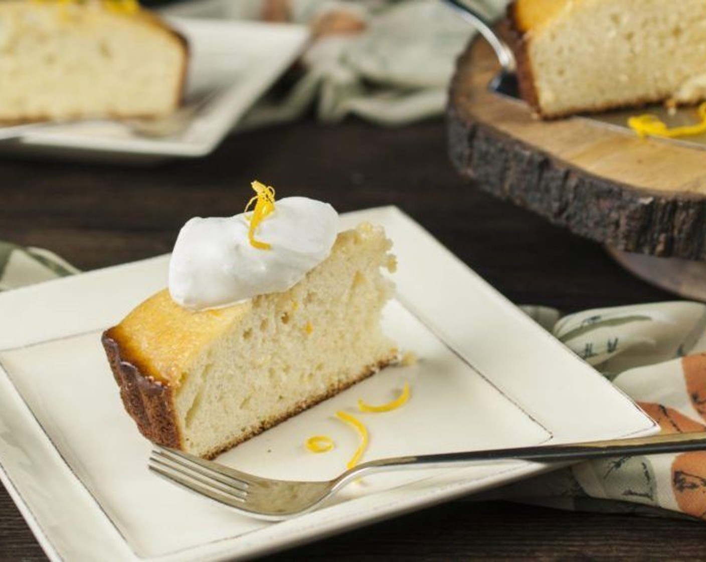 Cardamom Orange Yogurt Cake