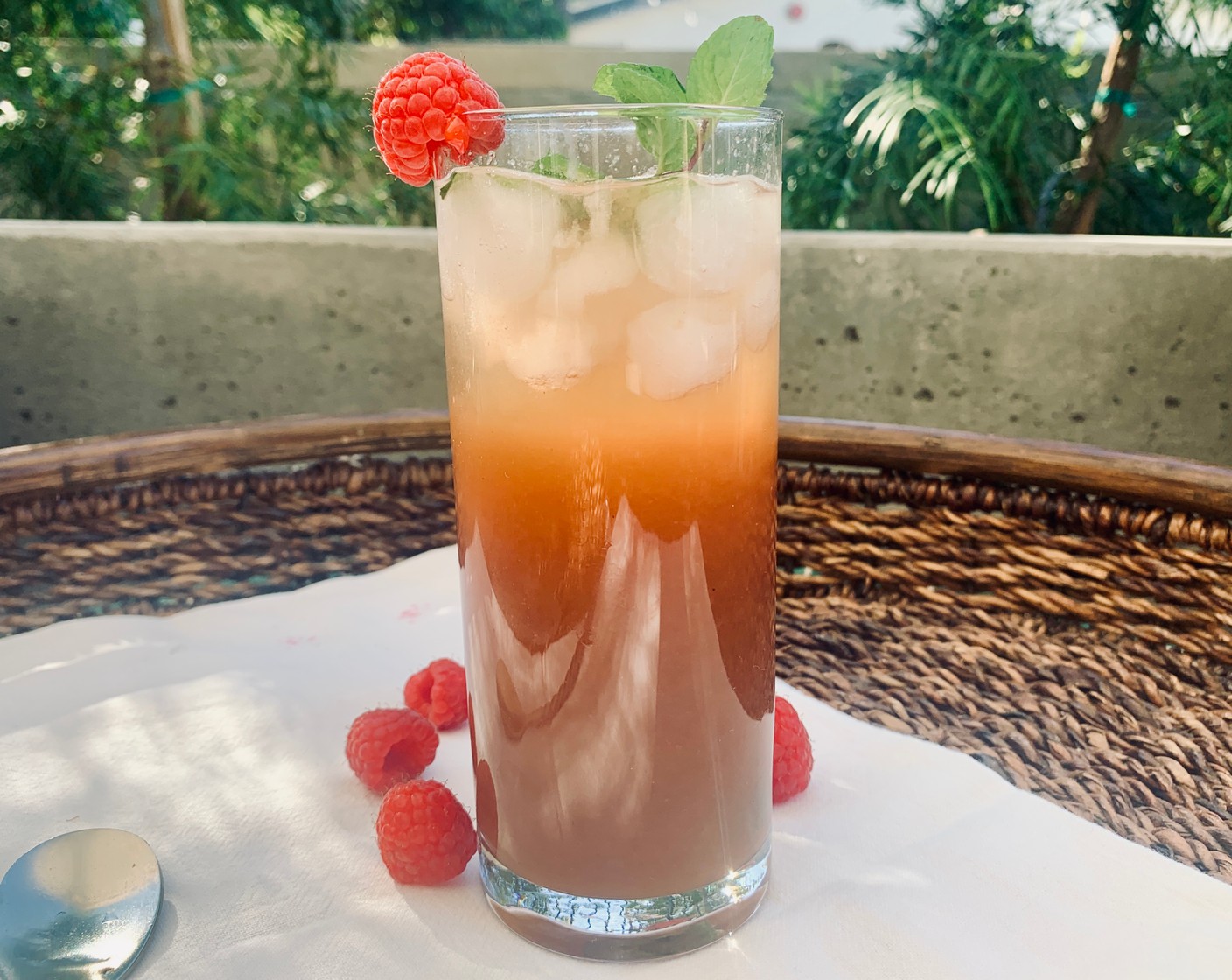 step 4 Pour into your favorite glass and top with Ginger Beer (to taste). So refreshing.