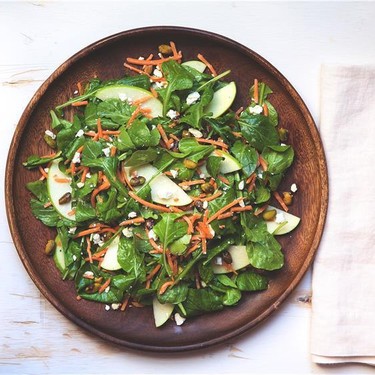 Arugula Salad with Green Apple and Goat Cheese Recipe | SideChef
