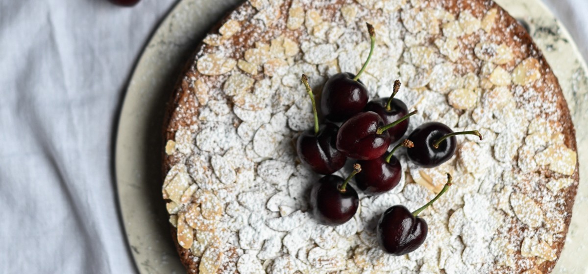 Cherry Almond Cake Recipe | SideChef