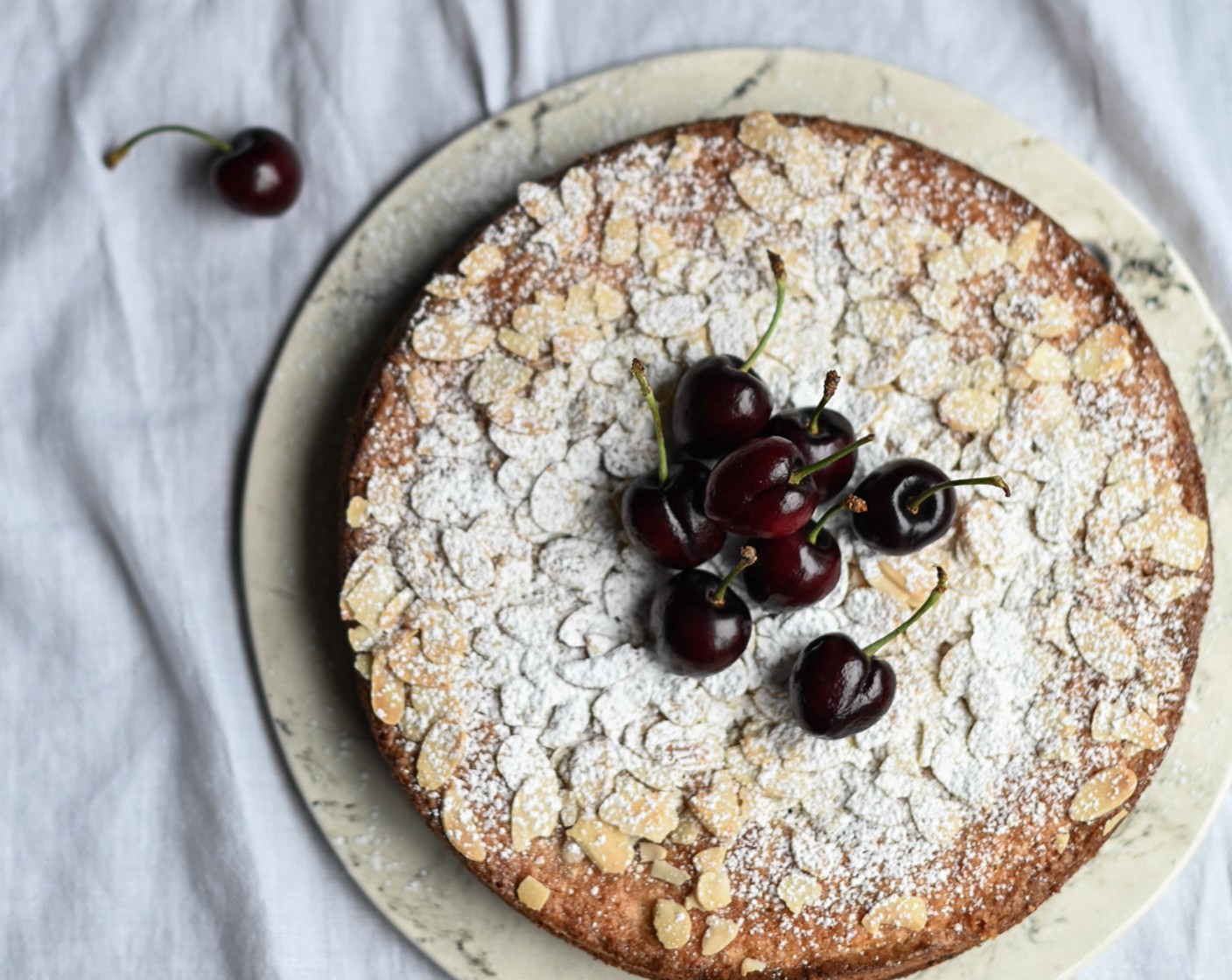 Cherry Almond Cake