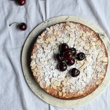 Cherry Almond Cake Recipe | SideChef