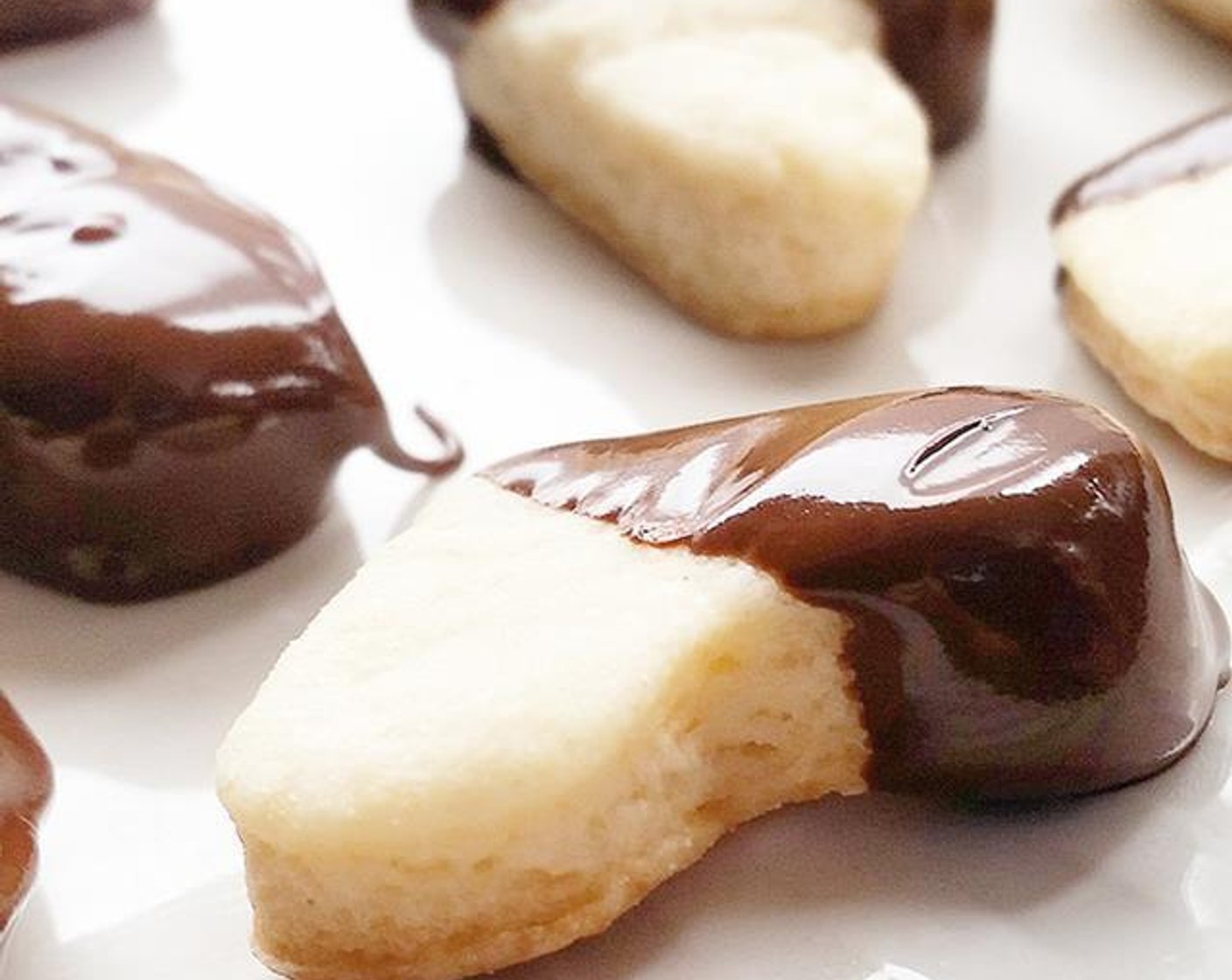 Chocolate Dipped Shortbread Cookies Recipe SideChef