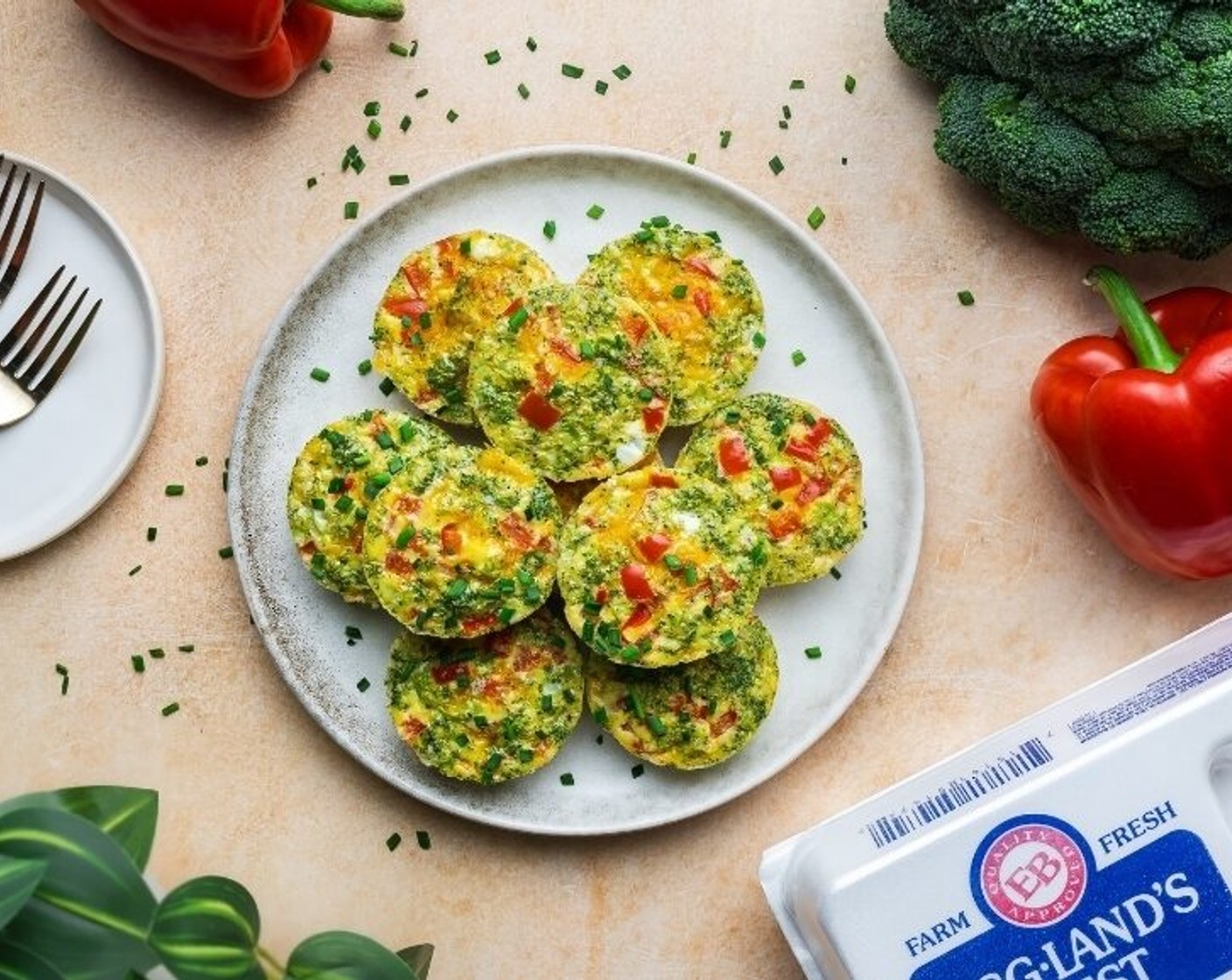 Broccoli and Cheddar Egg Muffins