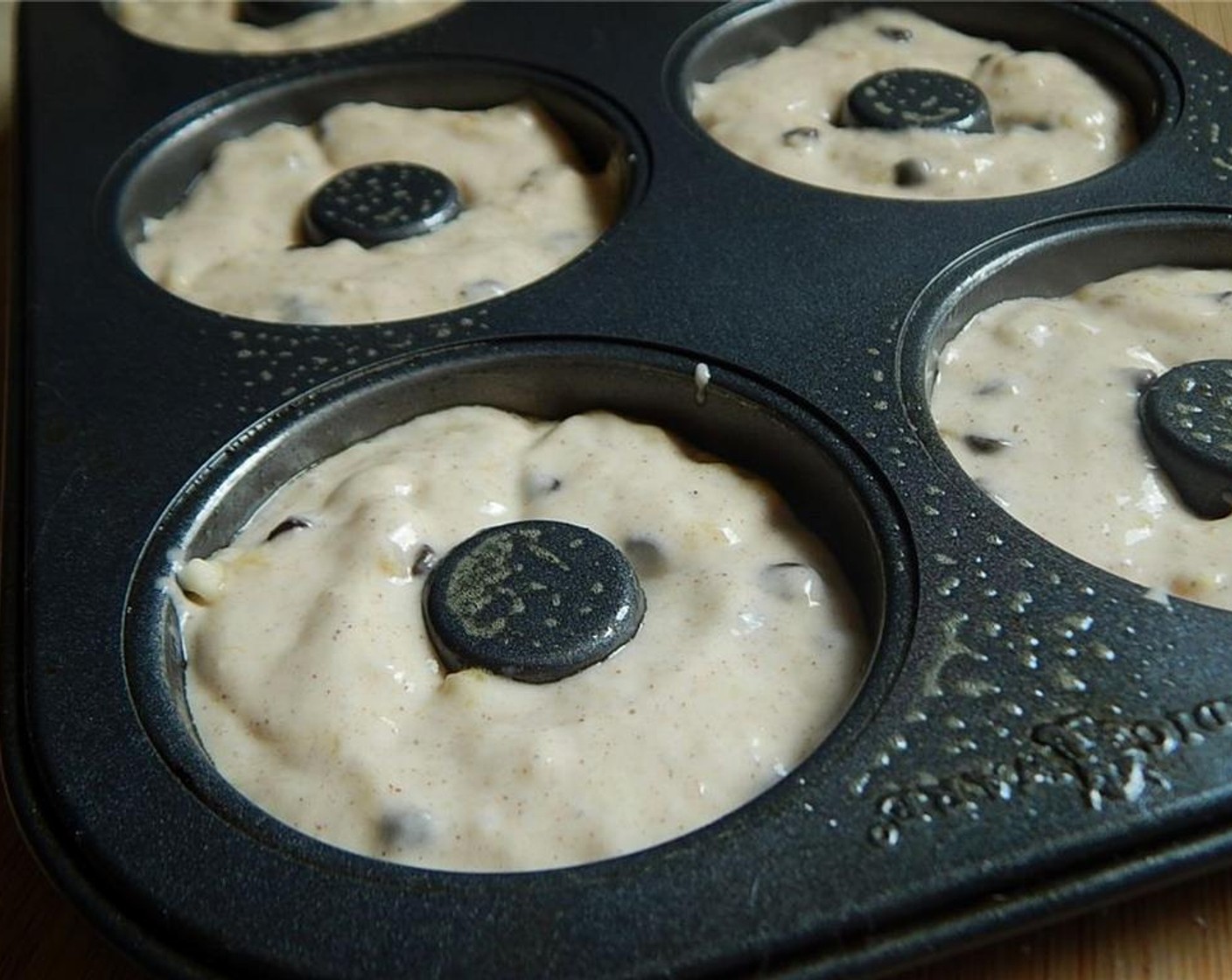step 3 Fill your donut pan and bake in the oven for 12 to 14 minutes.
