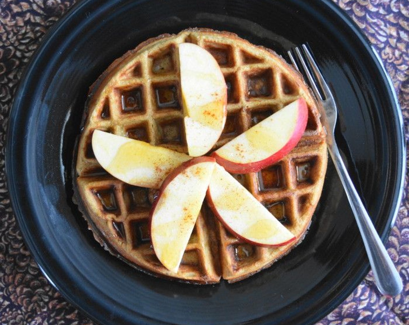 Apple Cinnamon Waffles