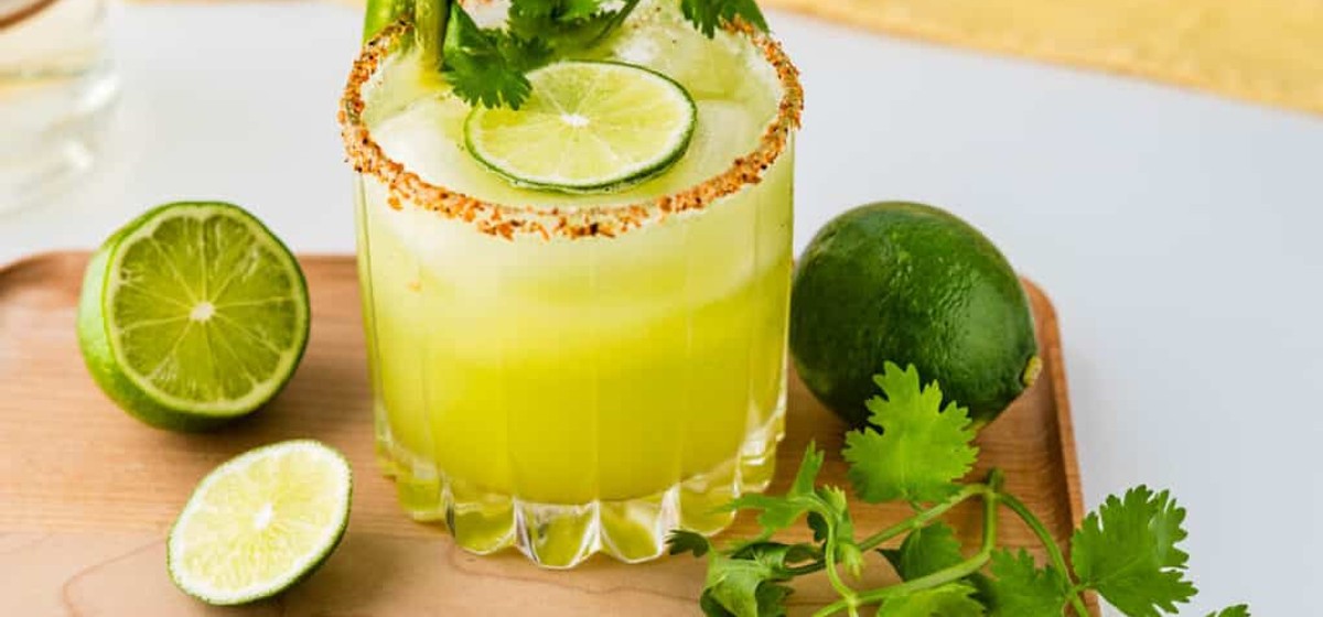Spicy Cucumber Kiwi Margarita Recipe | SideChef