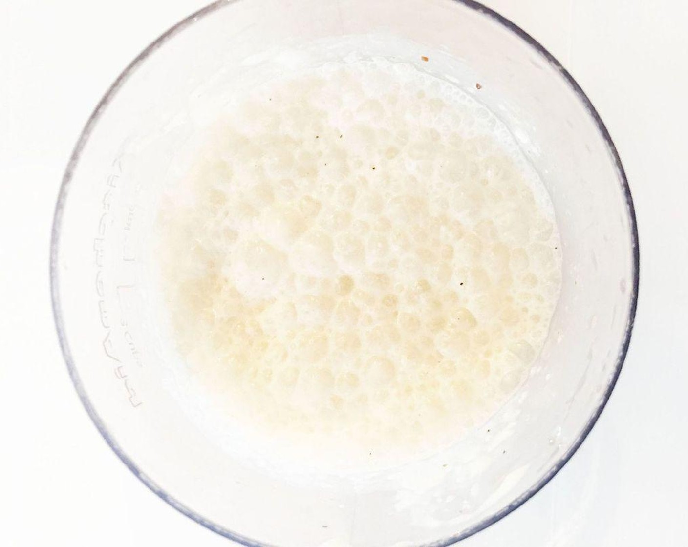 step 3 Place the Egg Whites, Parmesan, Romano & Asiago Cheese Blend (1 cup), Cottage Cheese (1/2 cup), and Heavy Cream (4 Tbsp)  into a blender, food processor, or cup for an immersion blender and blend down until smooth.