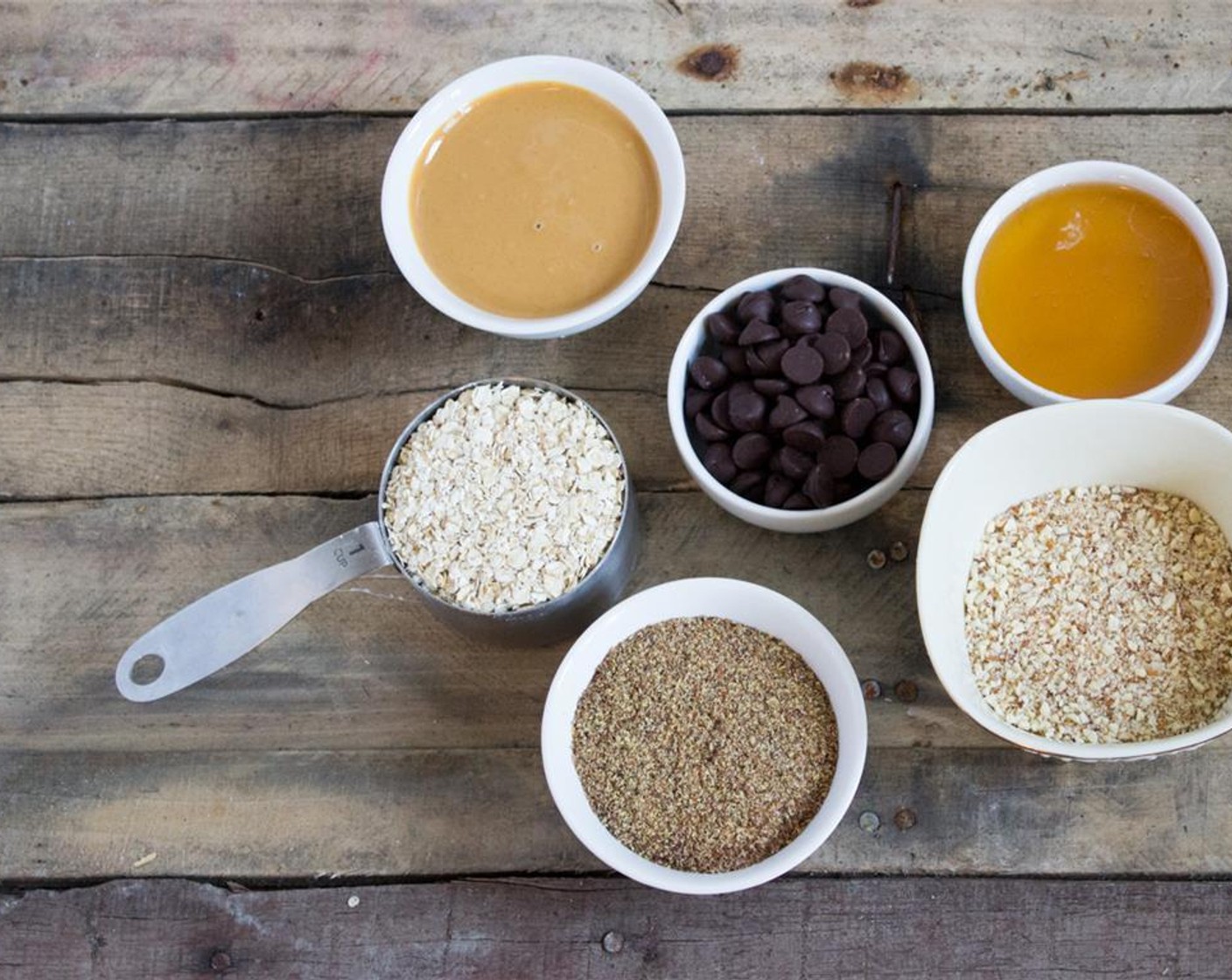 step 1 Finely chop the Raw Almonds (2/3 cup) in a chopper or food processor.