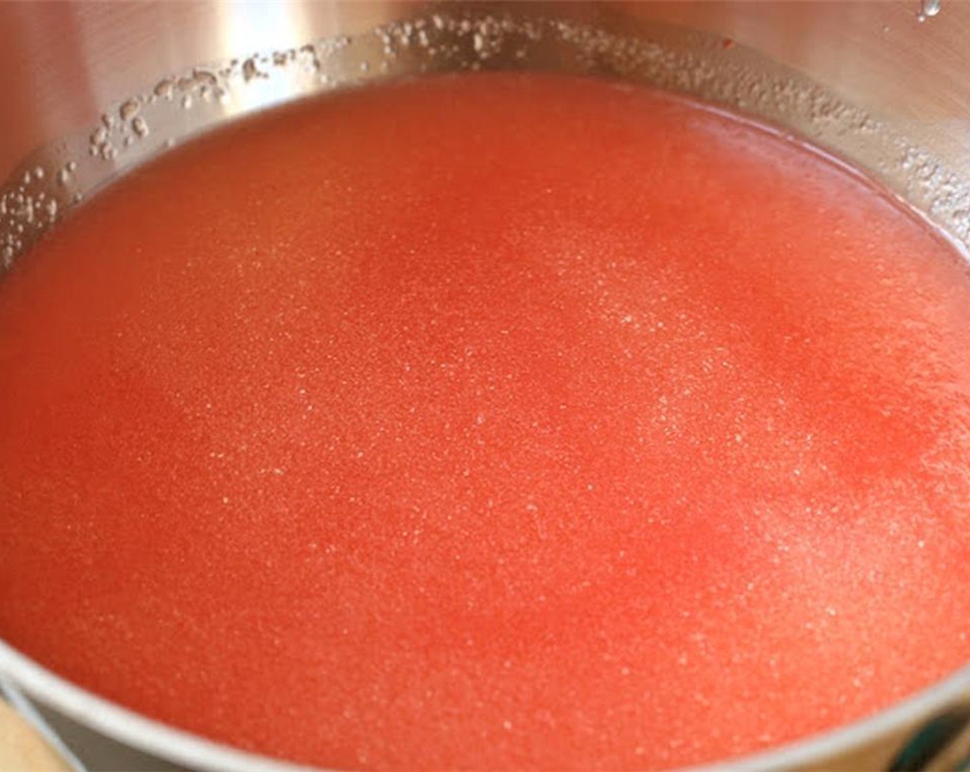 step 4 Add Granulated Sugar (4 Tbsp) and heat until gelatin and sugar have dissolved, about five minutes.