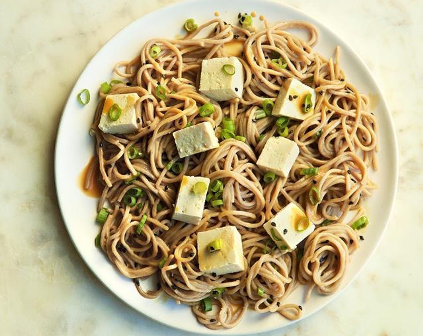 Chilled Soba Noodles with Spicy Orange Sesame