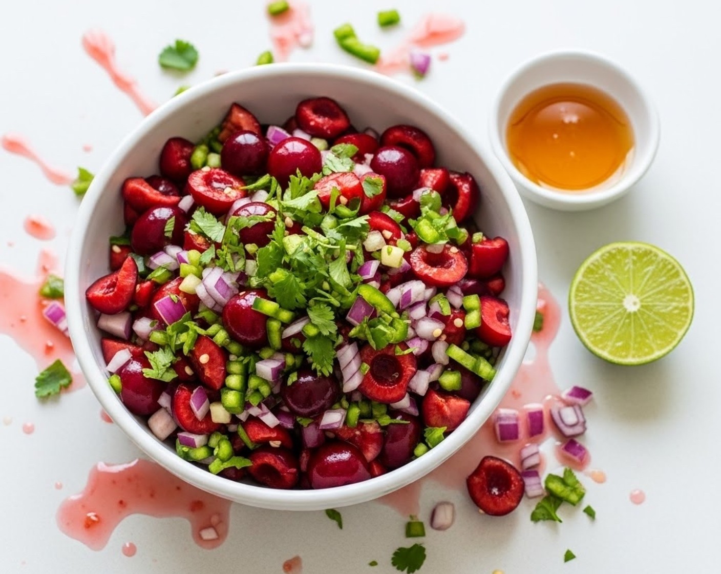 Fresh Cherry Salsa