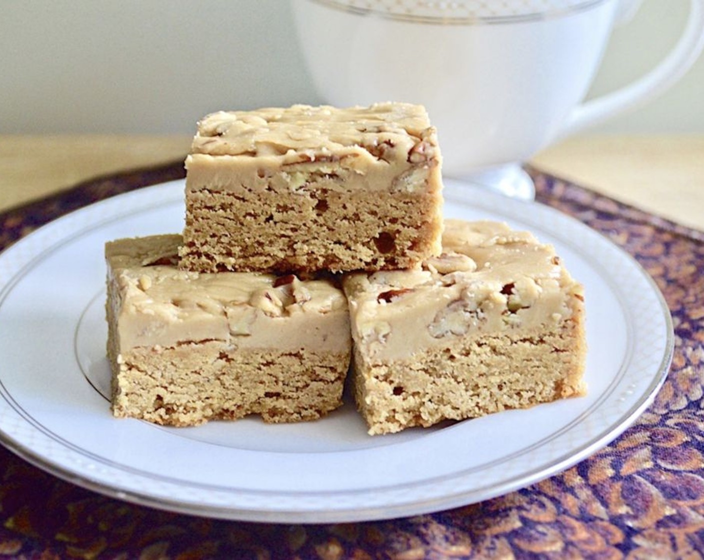 Pecan Praline Bars