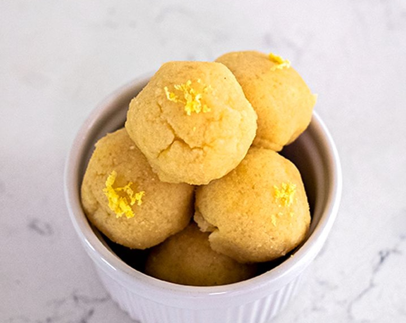 No-Bake Lemon Cookie Balls