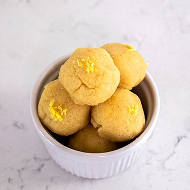 No-Bake Lemon Cookie Balls Recipe | SideChef