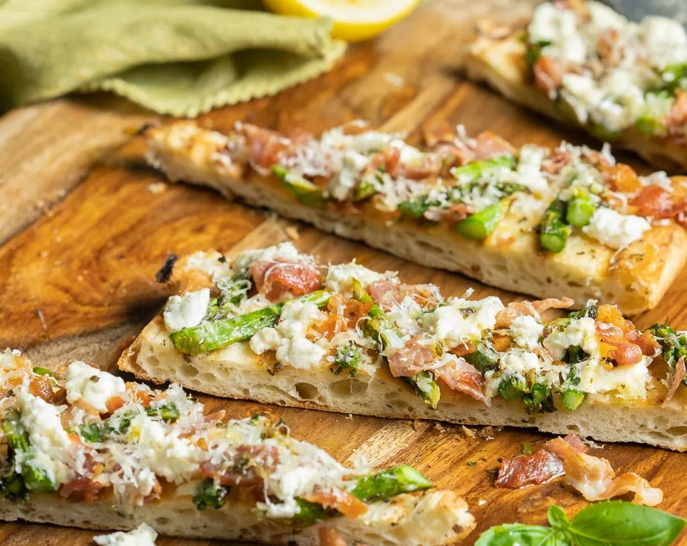 step 15 Remove to a cutting board and cut into wedges. Drizzle with remaining dressing, top with Grated Parmesan Cheese (1/4 cup) and serve immediately.