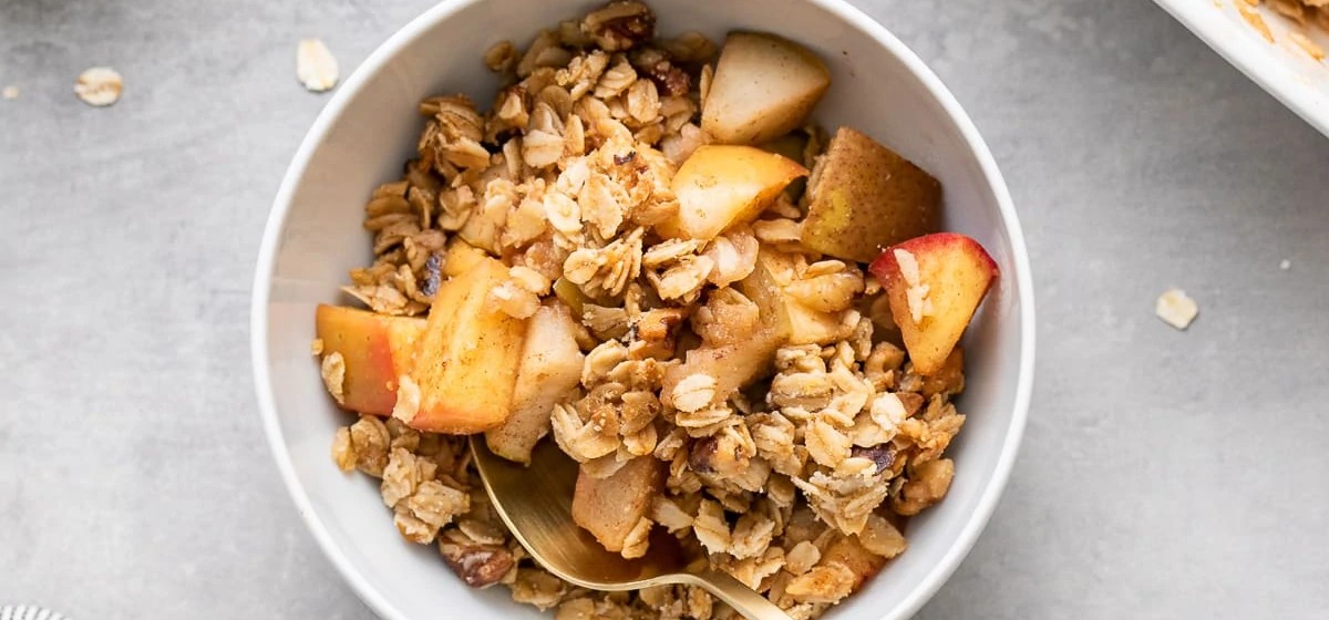 Rustic Apple & Pear Crisp Recipe | SideChef