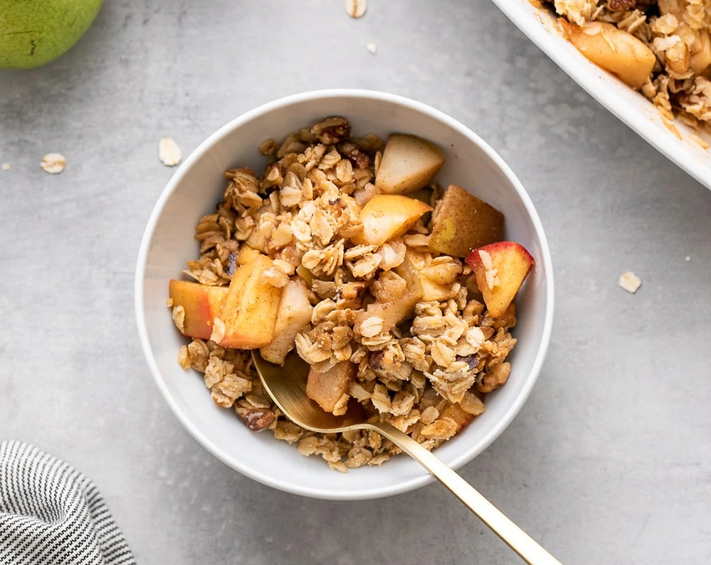 Rustic Apple & Pear Crisp