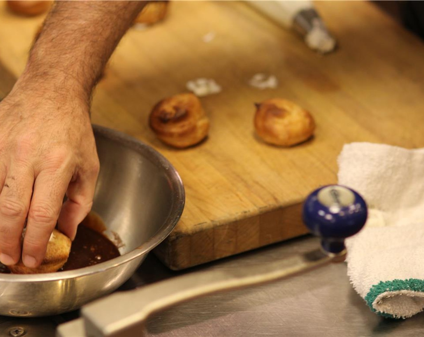 step 8 Dip into melted chocolate, let cool, then enjoy!