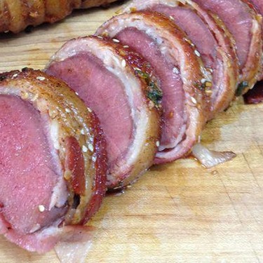 Bacon Wrapped Backstrap Recipe | SideChef