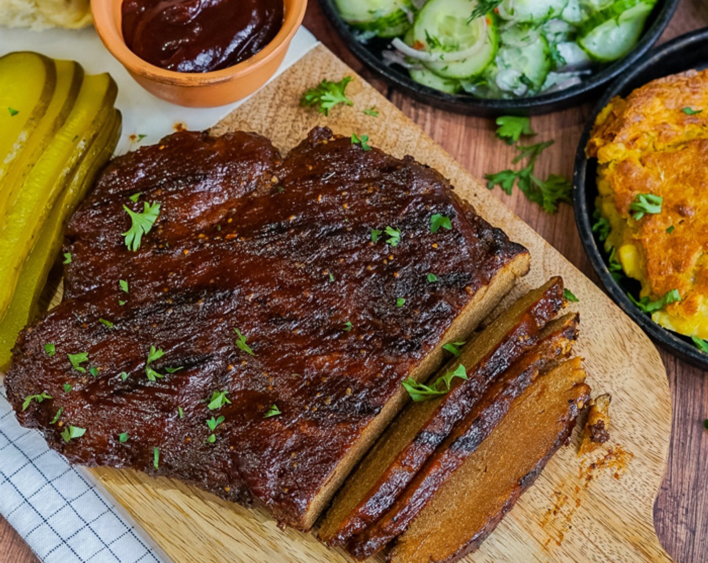 Vegan BBQ Brisket