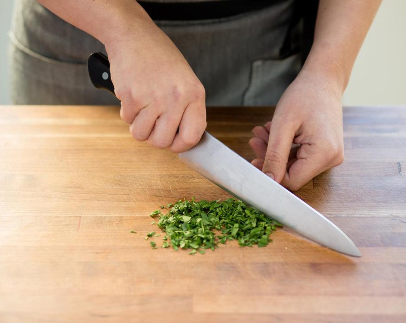 step 3 Remove the stems from the Fresh Rosemary (1/3 cup) needles and discard stems. Finely chop rosemary needles; add to bowl with carrots. Remove the stems from the Fresh Parsley (3 Tbsp) leaves and discard. Rough chop parsley leaves and set aside.