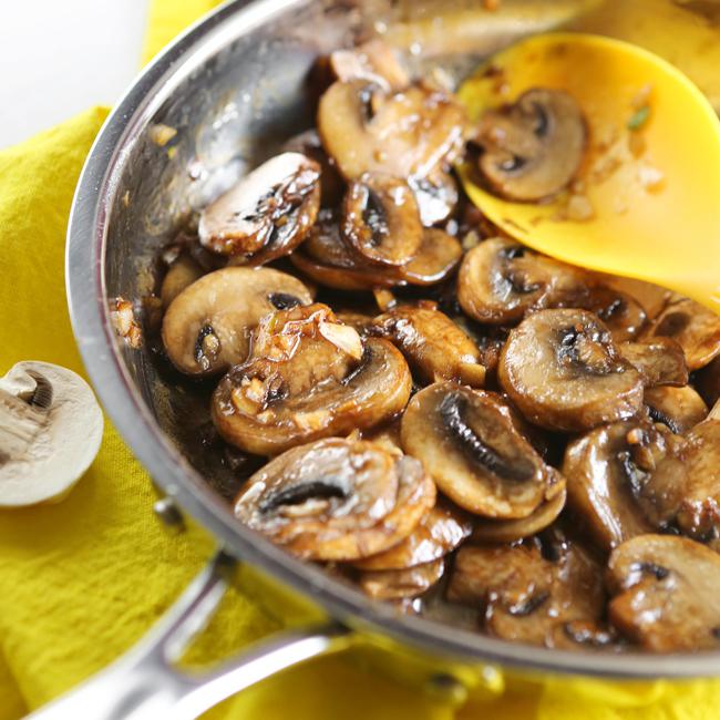 Soy Sauce Glazed Mushrooms Recipe | SideChef