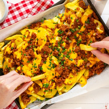 Vegetarian Loaded Fries Recipe | SideChef
